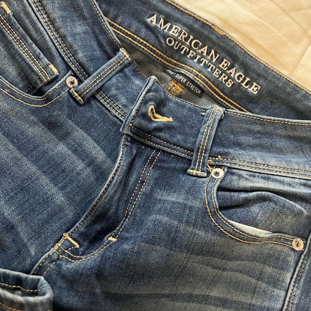 American Eagle Outfitters Dark Blue Jeggings